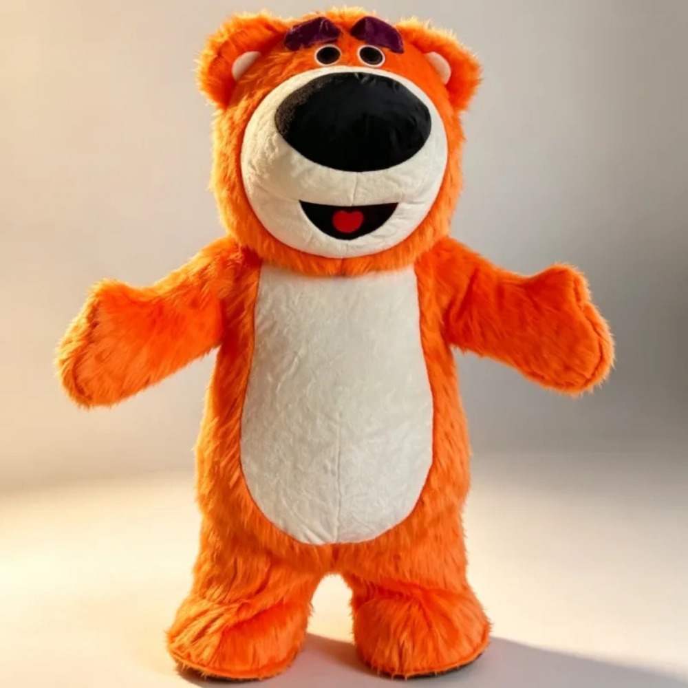 Event Party - Disfraz de Mascota de Oso Naranja