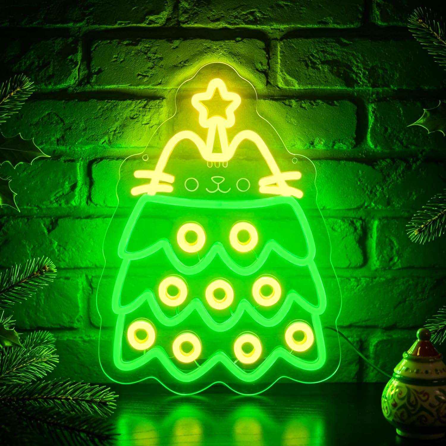 Neon Sign Party - Letrero de neón LED con forma