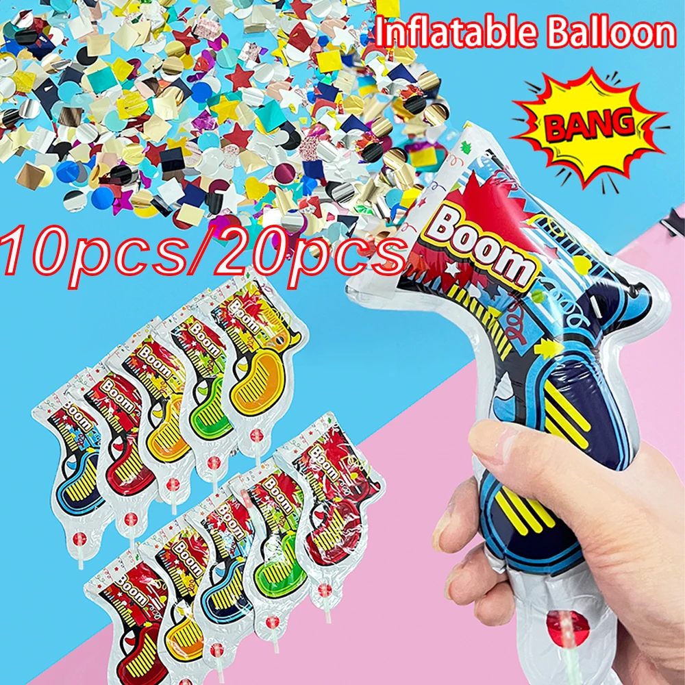 Confetti Cannon Tube - 10 uds/20 piezas Uds. Globo creativo