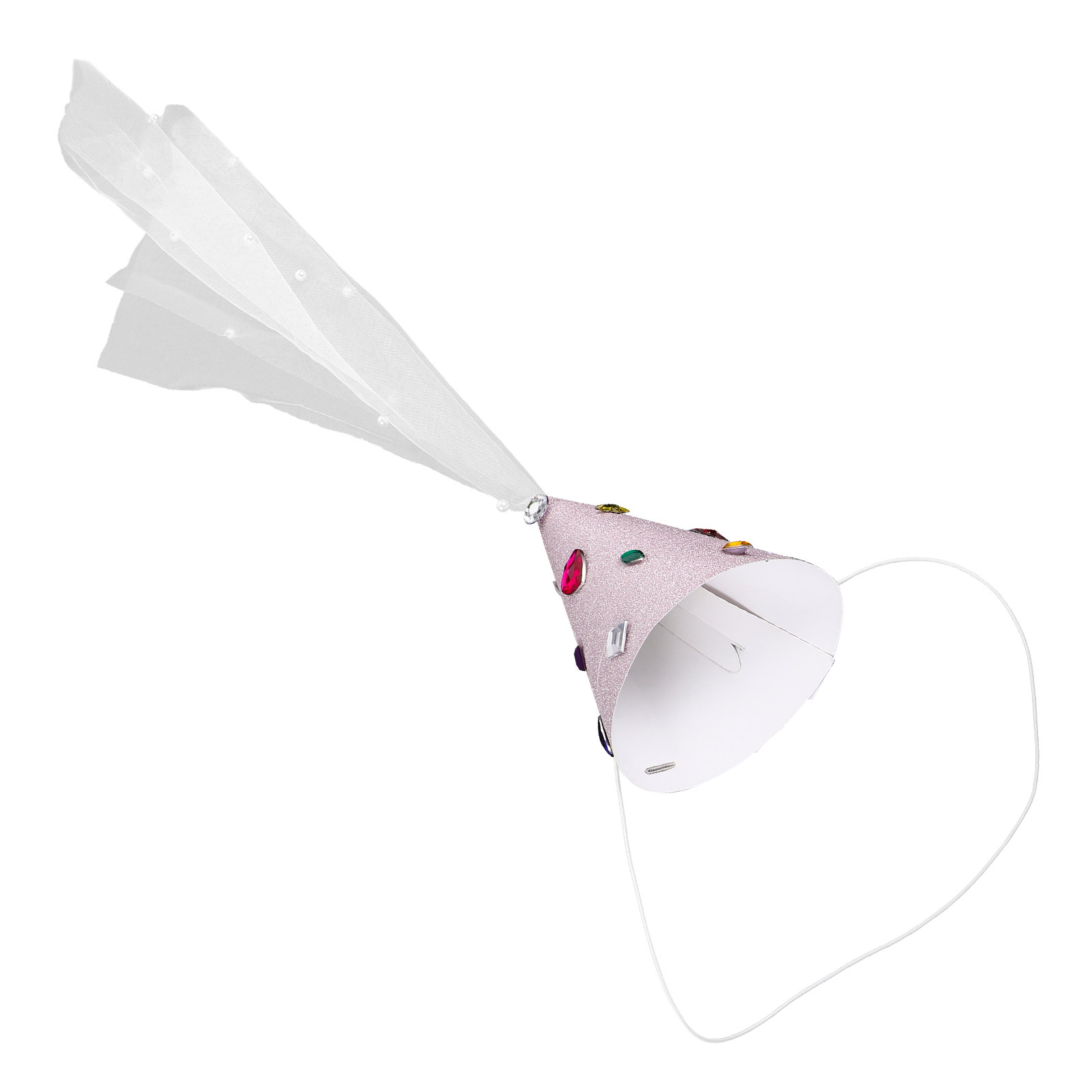 Party Hat Cone - 1 sombrero de papel con forma