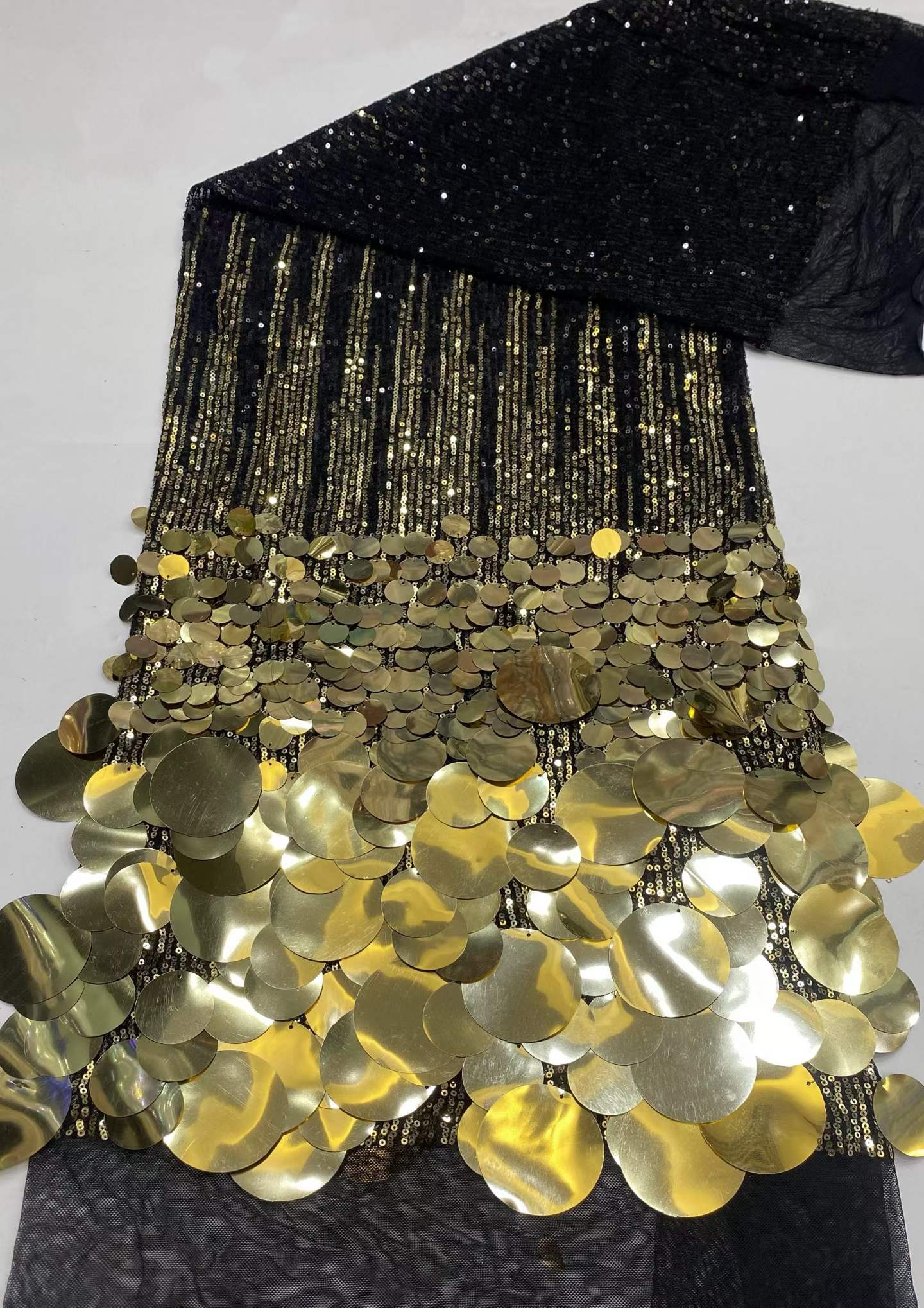 Glitter Tablecloth - 5 yardas de tela de encaje