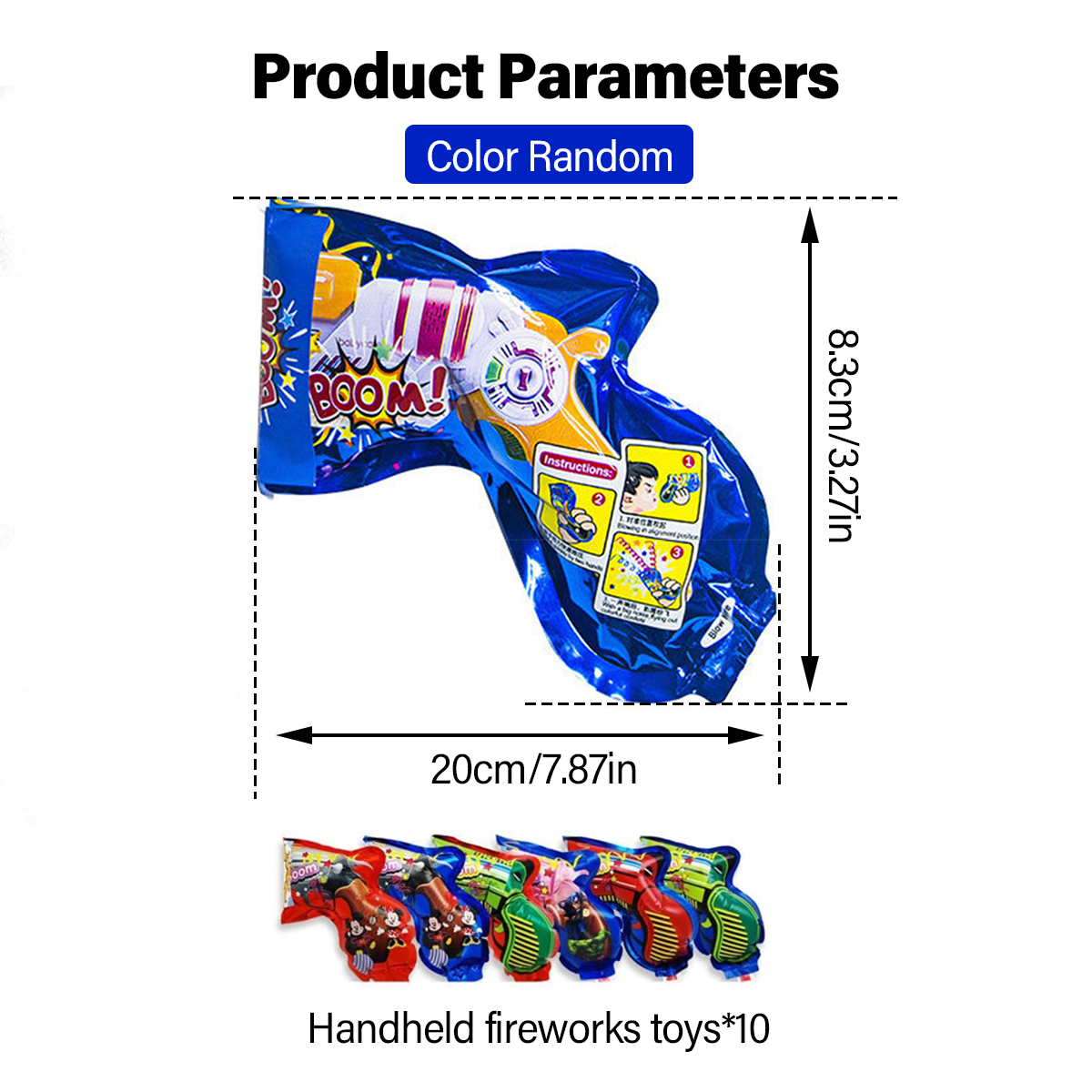40/10 unidades de pistolas de  - Confetti Cannon Tube reseña y precio