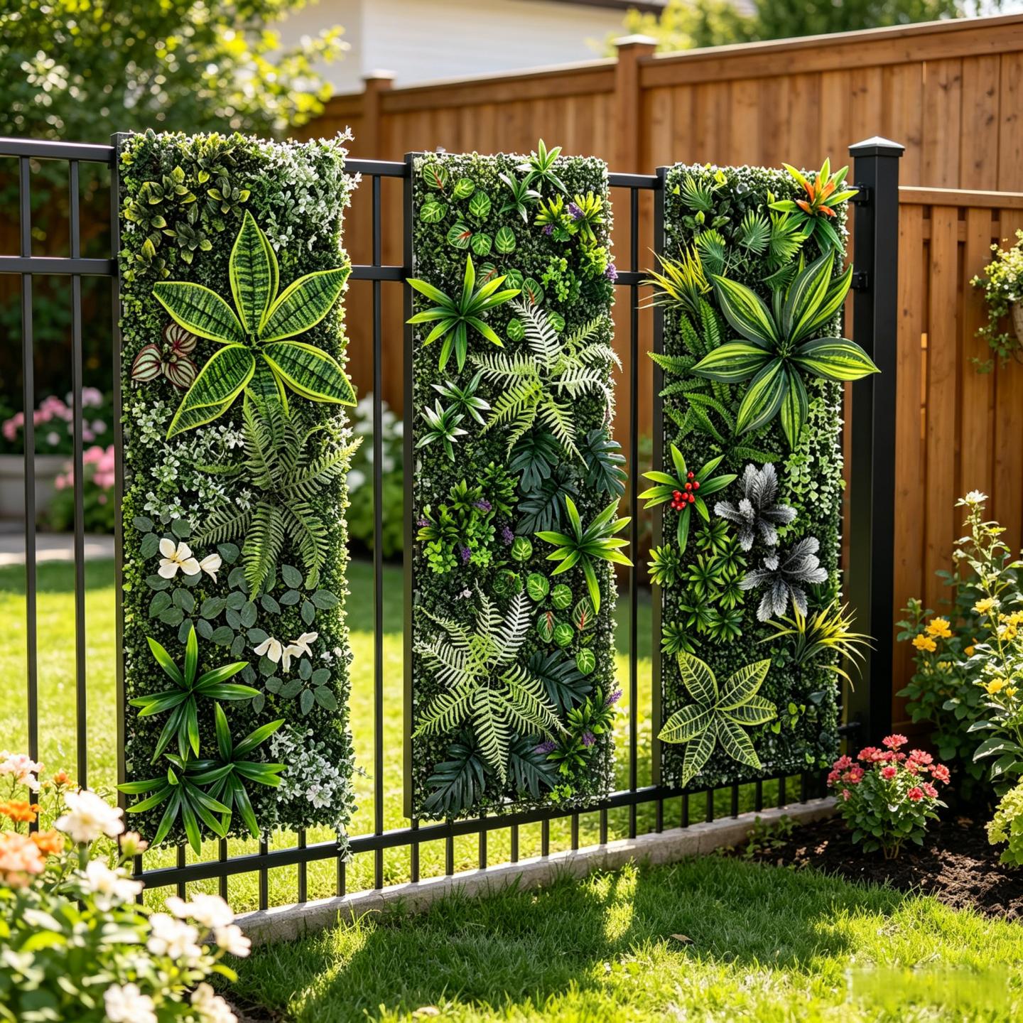 Panel de Pared de Plantas Arti - Flower Wall Panel reseña y precio