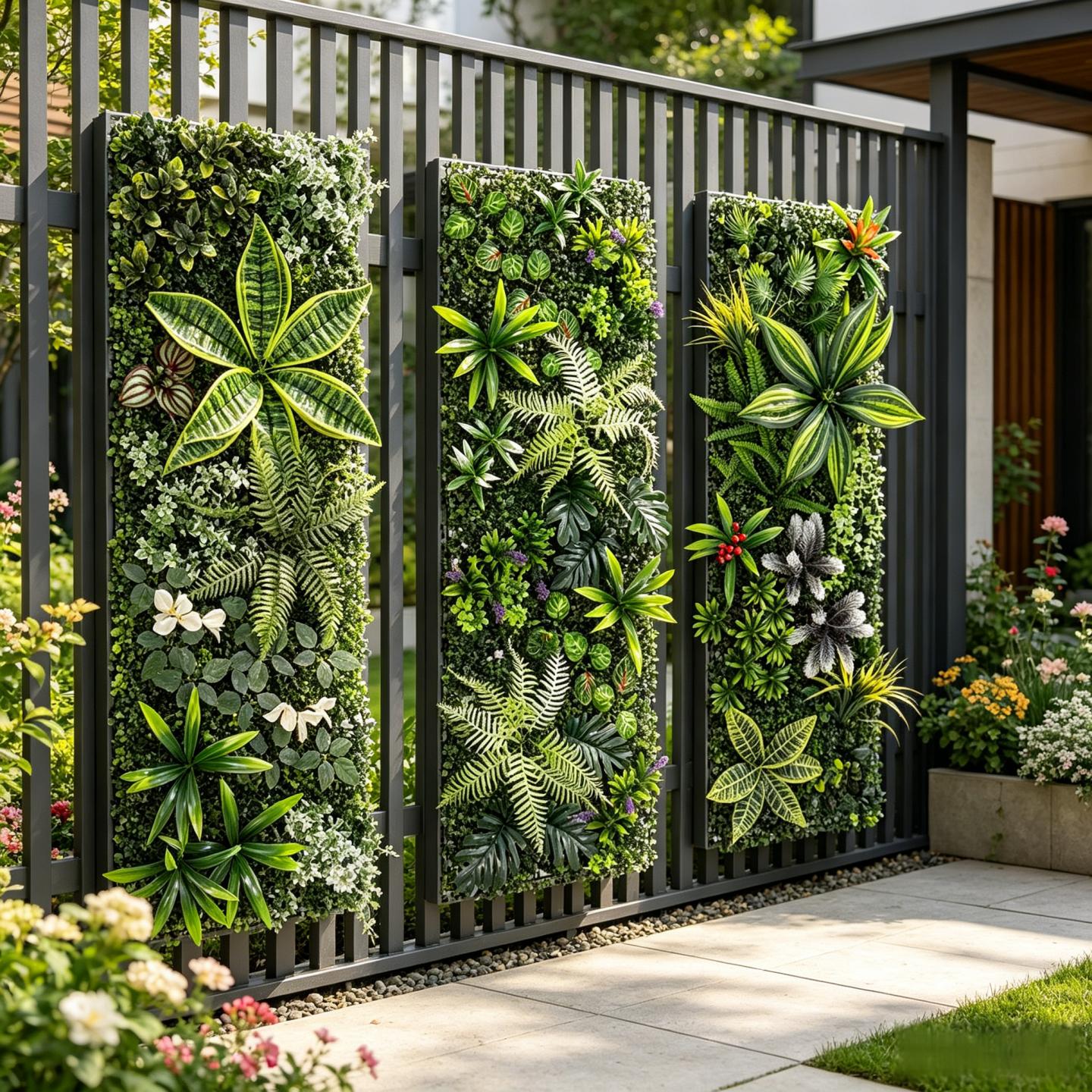 Panel de Pared de Plantas Arti - Flower Wall Panel reseña y precio