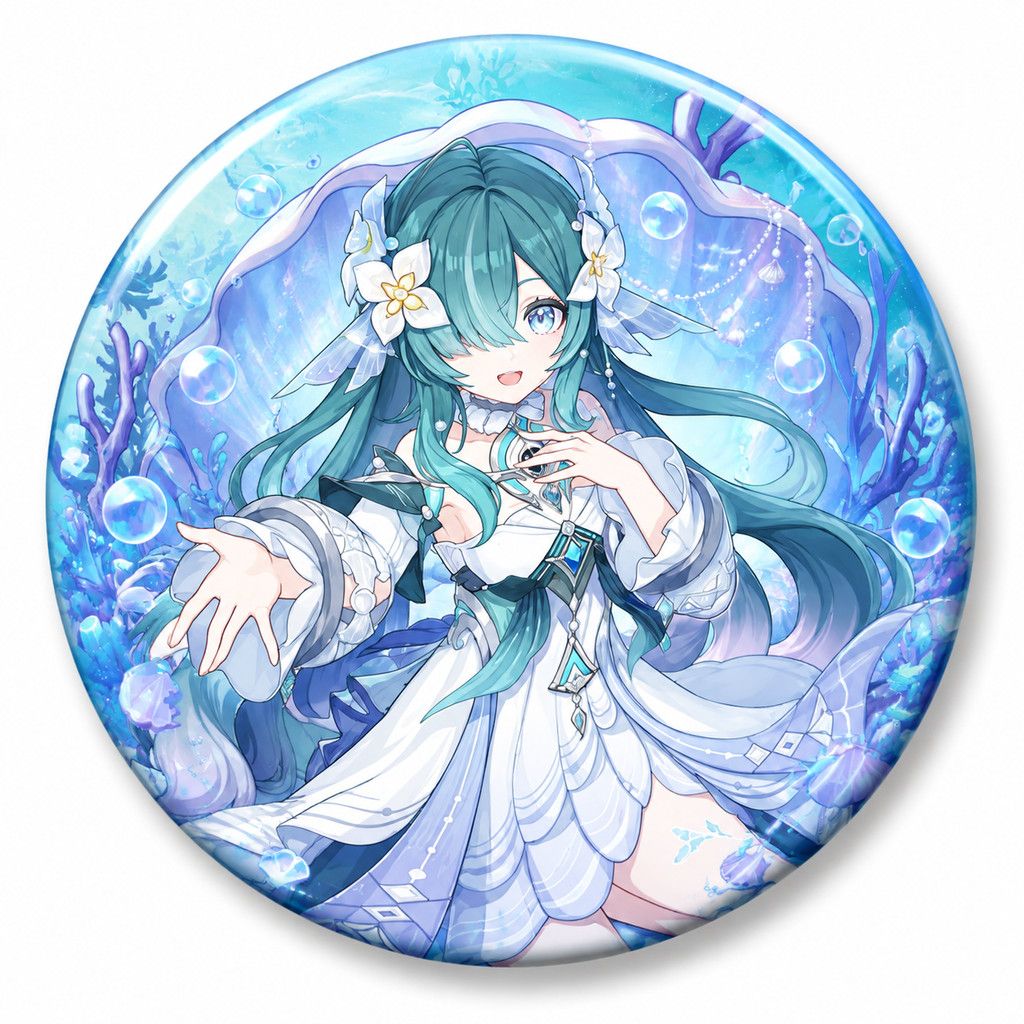 Broche de acrílico con figura  - Supply Event reseña y precio