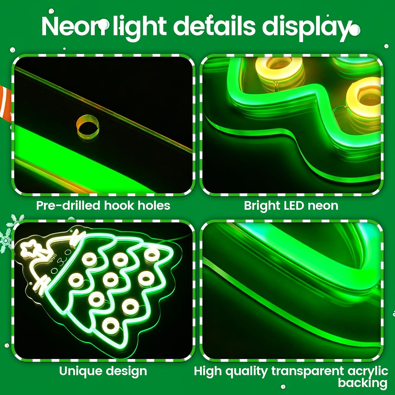 Letrero de neón LED con forma  - Neon Sign Party reseña y precio
