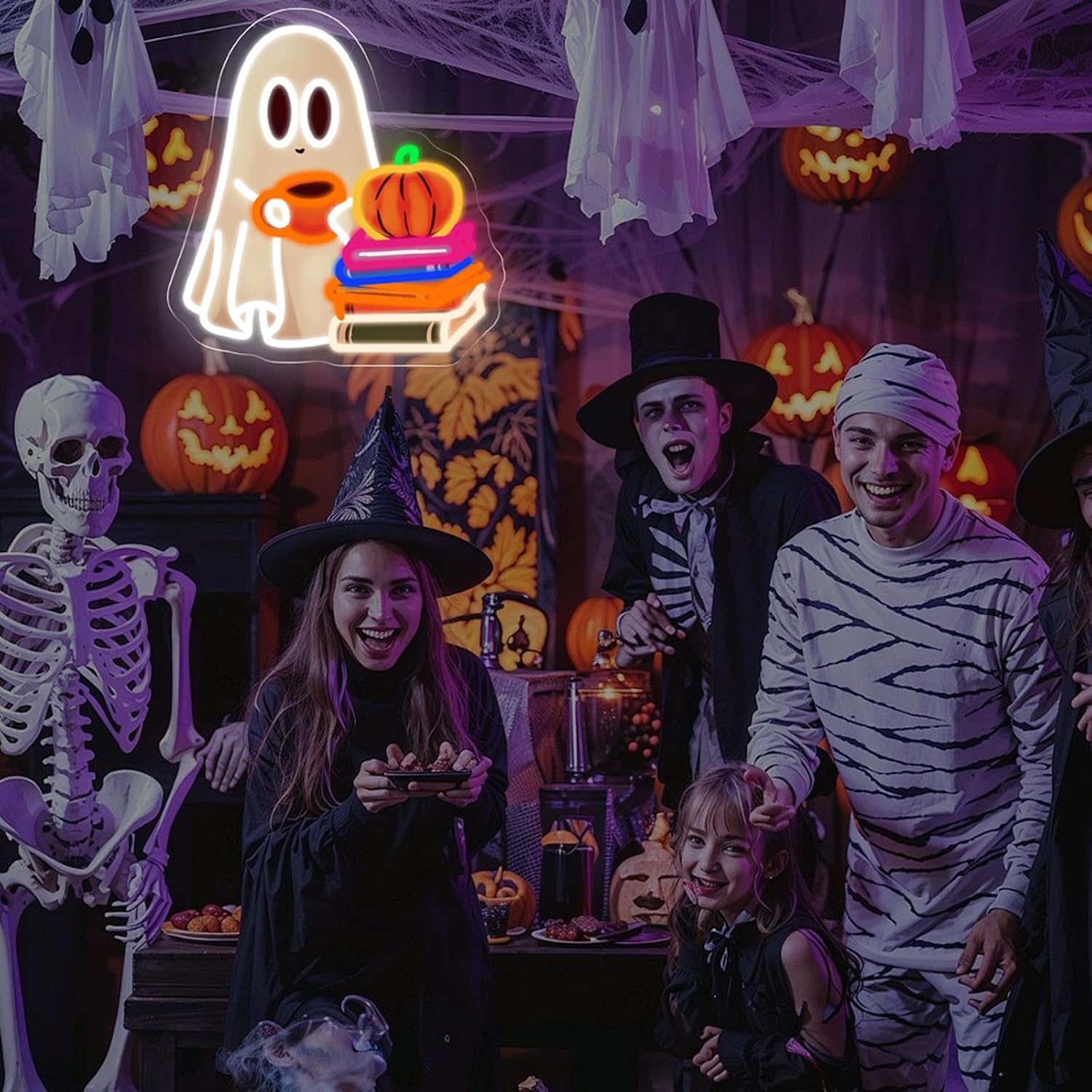 Letrero de neón LED con forma  - Neon Sign Party reseña y precio