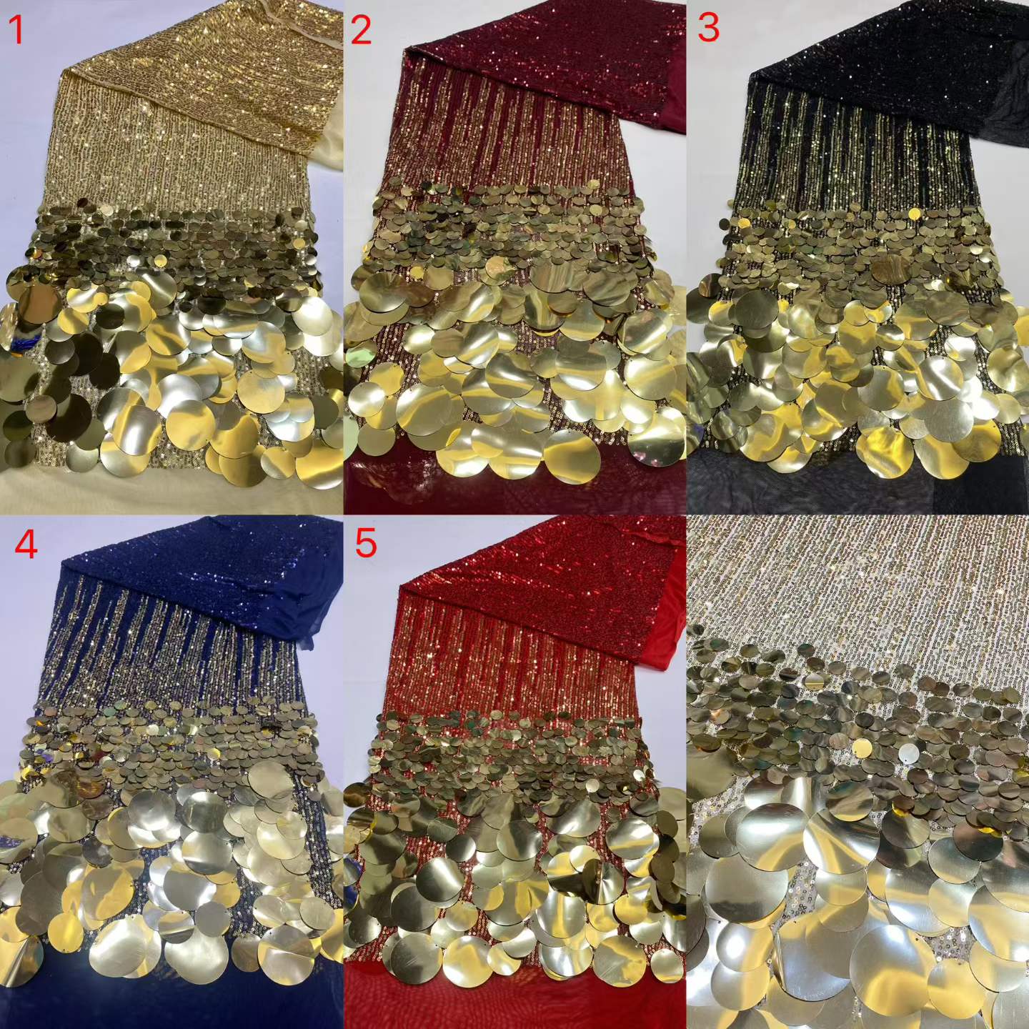 5 yardas de tela de encaje afr - Glitter Tablecloth reseña y precio