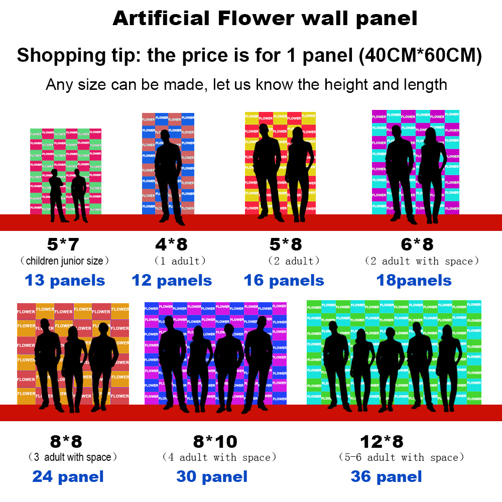 Planta Artificial de 15,7x23,6 - Flower Wall Panel reseña y precio