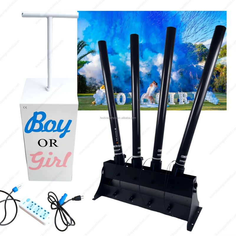 Máquina de humo TNT para revel - Confetti Cannon Tube reseña y precio