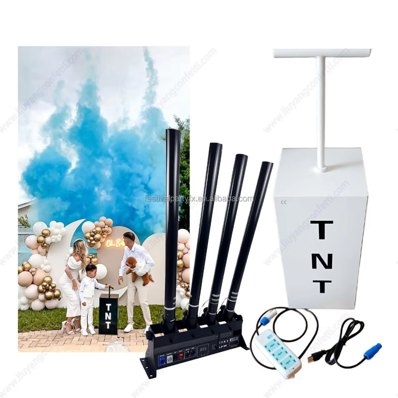 Máquina de humo TNT para revel - Confetti Cannon Tube reseña y precio